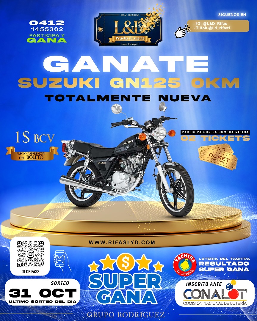 Suzuki GN 125 0KM